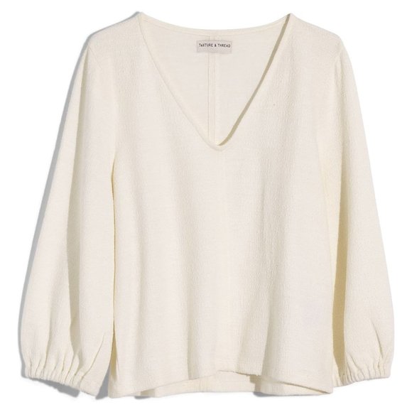 Madewell Tops - Madewell Texture & Thread Full Sleeve Top